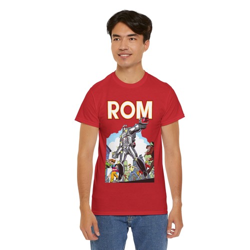 Rom: Spaceknight T-Shirt - Marvel Comics Art- Retro Character - Dire Wraiths - Picture 42 of 43