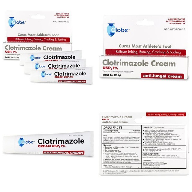 3 Clotrimazole Anti Fungal Creams For Athletes Foot Jock Itch Ringworm