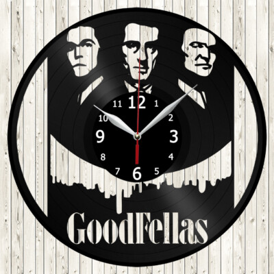 Goodfellas Vinyl Record Wall Clock Decor Handmade 4491