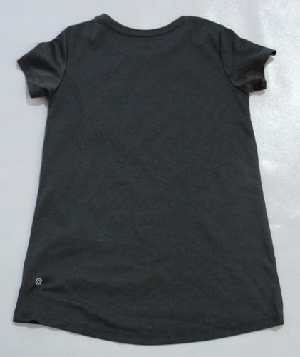 C9 Champion Girl's S/S Fierce And Strong Glitter Logo T-Shirt JL3 Gray Large - Picture 3 of 3