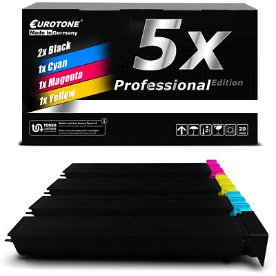 5x Pro Toner for Konica Minolta Bizhub C-451