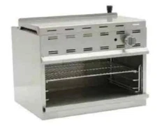 Falcon Food Service 72" Stainless Steel Countertop Natural Gas Cheese Melter