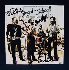 SIEGEL SCHWALL  Reunion Concert  Rare Fully Signed Blues CD~ALLIGATOR #4760