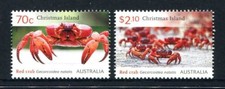 2014 Christmas Island Red Crab Migration - MUH Complete Set