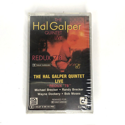The Hal Galper Quintet Live - Redux '78 - Cassette  - NIP - Rare