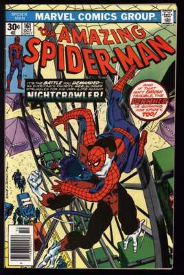 AMAZING SPIDER-MAN #161 6.5 // 1ST MEETING OF NIGHTCRAWLER
