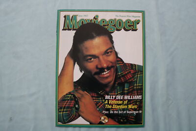 1983 JUNE MOVIEGOER MAGAZINE - BILLY DEE WILLIAMS COVER - E 19808
