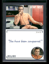 2020 Rittenhouse Star Trek TOS Archives Card #66 Rojan 20 of 25