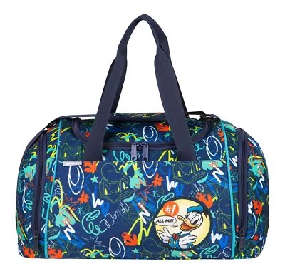McNeill Fit S Sportbag Disney Sporttasche Tasche Donald Duck dunkelblau gelb