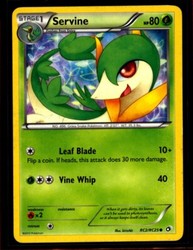 Servine RC2/RC25 Holo Common Legendary Treasures: Radiant Collection