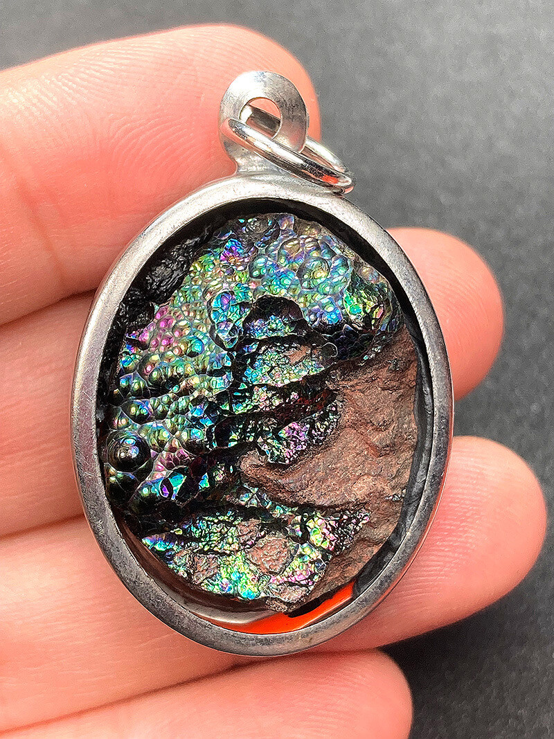 Lek Lai パワーストーン　特大サイズ Big Premium Leklai Natural Stone Rainbow 7 Color 375g-Thai