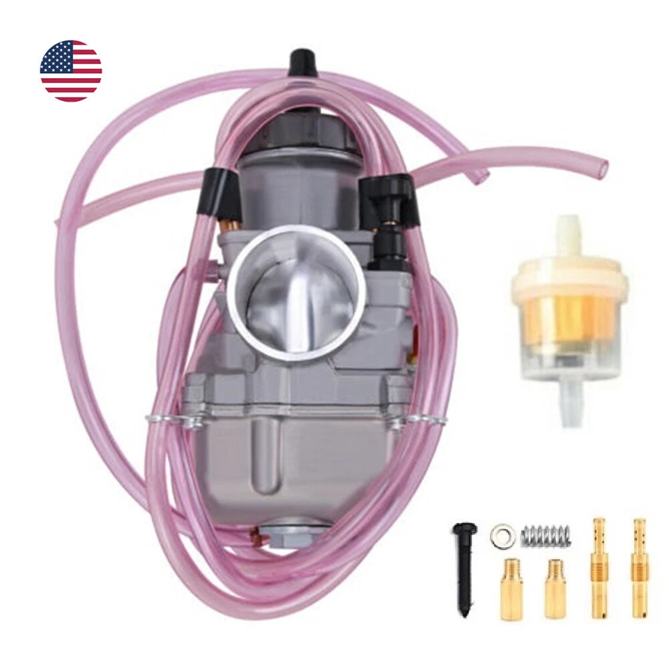 Carburador PWK40 para Suzuki Quadzilla Quadracer 500 LT500R 1987 1988 1989 1990 Foto 4 de 4