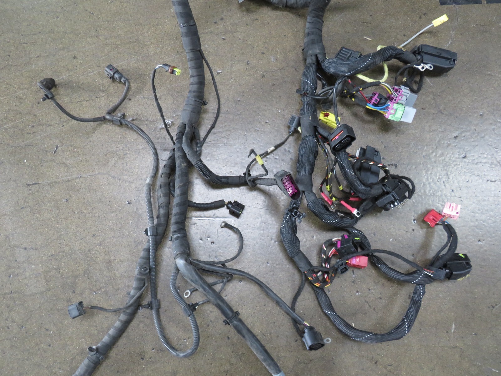 Lamborghini Gallardo, Spyder, Main Body Wire Harness, Dmg, Used, 407971135AS