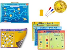 Cognisprings LESA Write and Wipe Activity Mats 13 Repeatable Preschool Learning