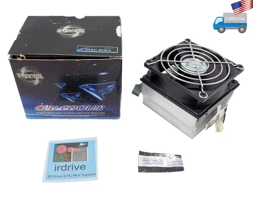 Evercool AMD Socket 754/939/940 Athlon 64 FX CPU Cooler Heatsink /80mm 3pin Fan
