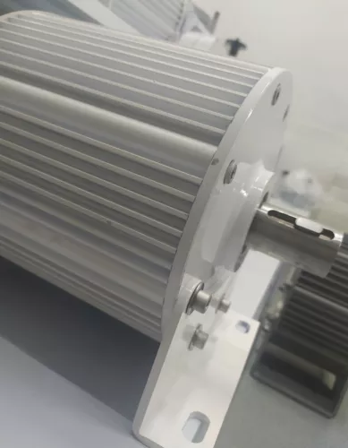 5000W 48V 300rpm Generador de Imán Permanente Tierra Rara NdFeB Alternador Trifásico - Imagen 19 de 20