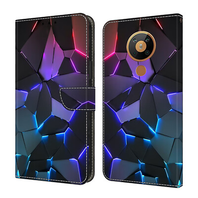 Hülle für Nokia 5.3 3.4 5.4 6.3 G20 G10 Handy Tasche Flip Cover Wallet Case Etui