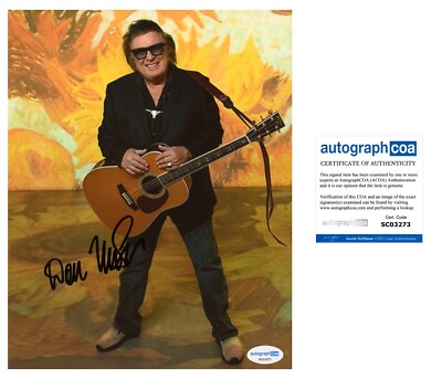 DON MCLEAN SIGNED LEGENDARY SINGER AMERICAN PIE 8x10 PHOTO - ACOA COA