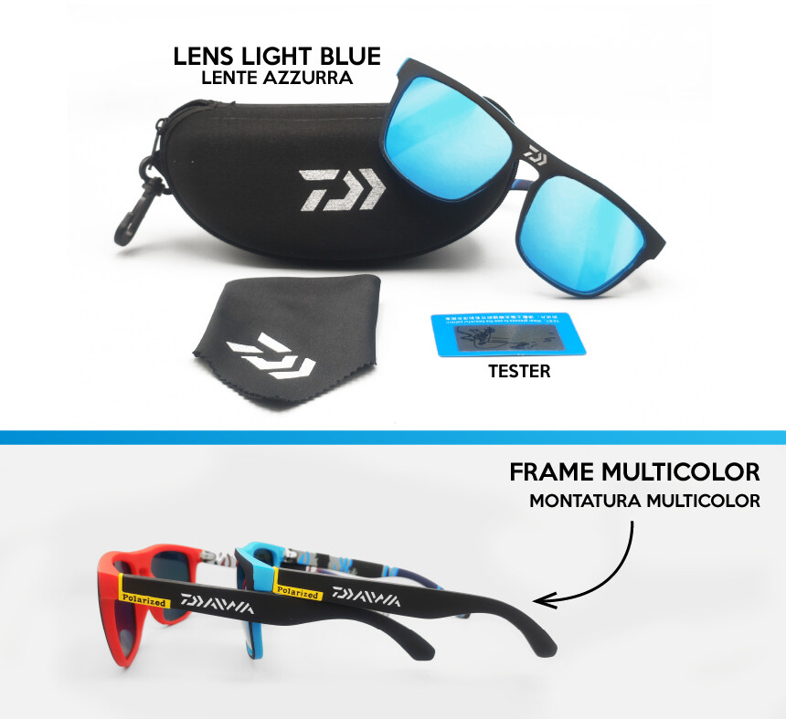 Occhiali Da Sole Sportivi Donna Occhiali Pesca Lente Polarizzate