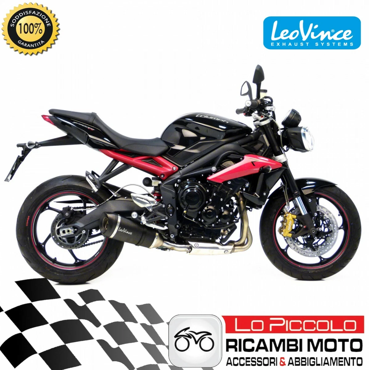 Leovince street triple 765 deals
