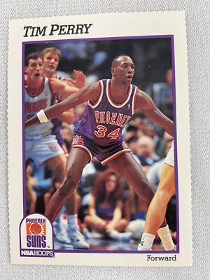 NBA HOOPS 1991-92 Phoenix Suns Card-Tim Perry (Temple) | eBay