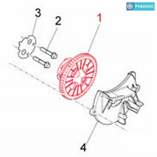 Bombas de aceite Piaggio para motos