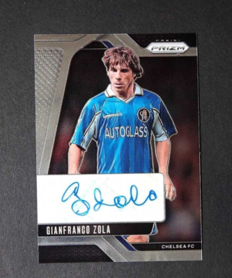 2024-25 Panini Prizm EPL CHELSEA LEGEND Gianfranco Zola AUTO | eBay