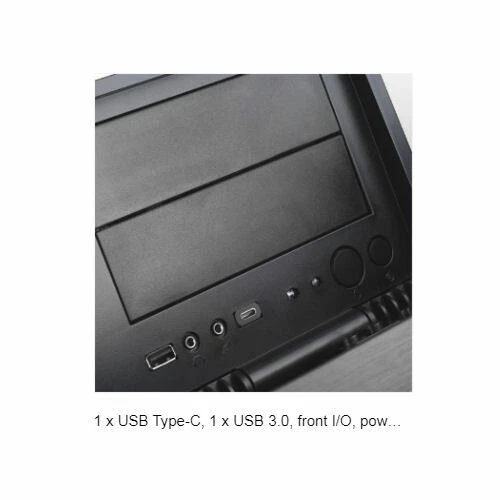 Silverstone SST-GD07B-C (Black, Type-C port) Grandia Series HTPC Case - Image 3 of 4