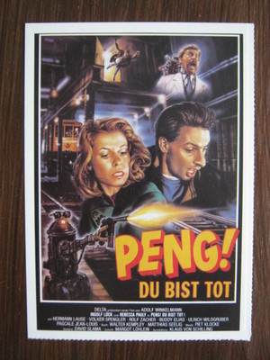 Filmplakatkarte videoplus  Peng! Du bist tot!   Ingolf Lück, Rebecca Pauly