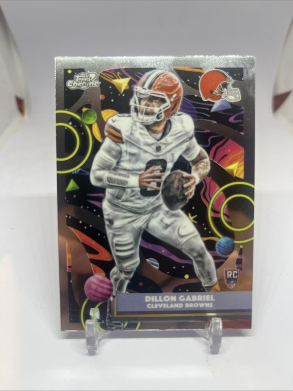 2025 Topps Chrome Cosmic Dillon Gabriel #126 Rookie RC Cleveland Browns