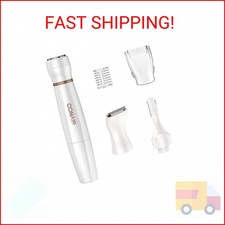 Conair All-In-1 Facial Hair Removal for Women, Cordless Electric Trimmer, Perfec