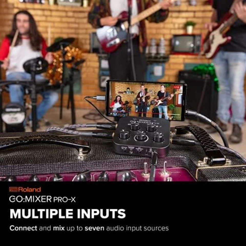 Roland GO:MIXER PRO-X Mobile Devices Portable Mixer F/S w/Tracking# Japan New - Image 3 of 4