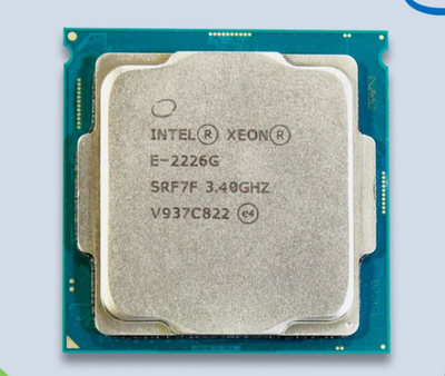 Intel Xeon E-2186G 3.8GHz-4.7GHz 中古 Процессор Intel Xeon E-2186G