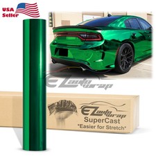 18 Colors Supercast Easy Stretch Chrome Car Vinyl Wrap Bubble Free Sticker Film