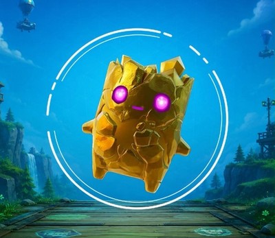 Fortnite Gold Zero Point Sprite