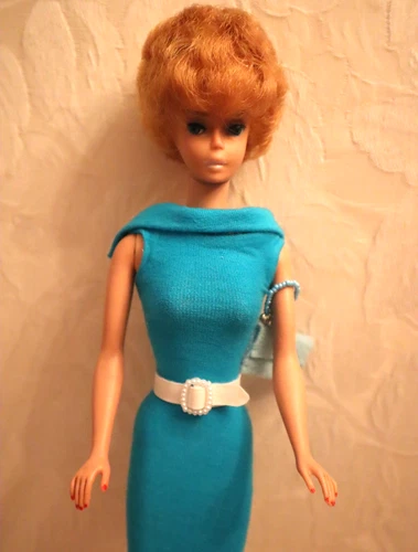 Vintage Barbie with Bubble Cut and Clothes