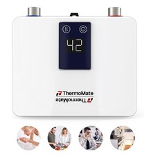 5.5 kW Electric Hot Water Heater Over/Under Sink Small Water Tank Kitchen 220V