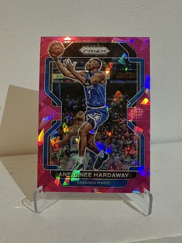 Anfernee Hardaway NBA 2021-22 Panini Prizm Pink Cracked Ice  Insert Card