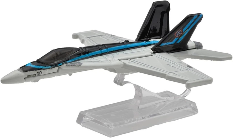 Top Gun Maverick Model Aereo F/A 18E Super Hornet 8cm Hot Wheels HVJ37 - Image 2 of 3