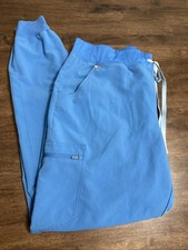 FIGS Technical Collection Joggers Scrub Pants Blue XL Tall Womens
