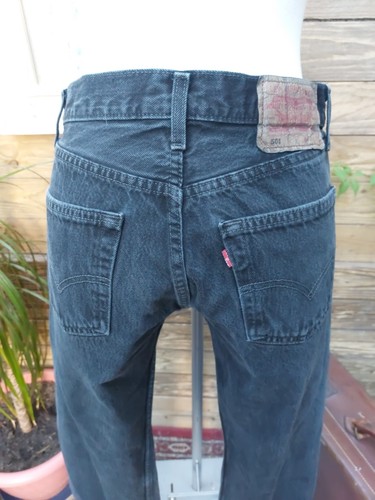 LEVI LEVIS 501 JEANS MENS DENIM VINTAGE GRADE A SIZE W28 L31 - Picture 5 of 9