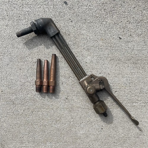 Craftsman 624 Oxy Oxygen Acetylene Cutting Torch Head Attachment USA w/ Tips