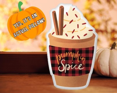 Pumpkin Spice Pillow Thanksgiving Pumpkin Spice Latte Pillow Autumn Home Decor