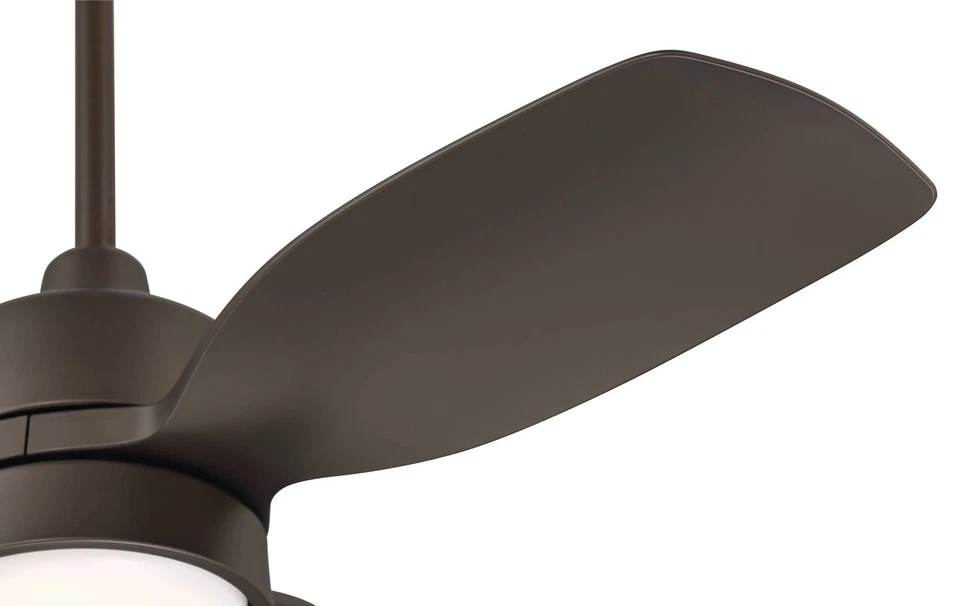 Ventilador de techo húmedo LED bronce imperial 36" Casa Vieja Verdin con control remoto Foto 4 de 4