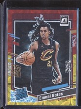 Emoni Bates 2023-24 Panini Donruss Optic 241 Red Gold International RC 81/99