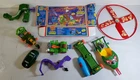 C-201 VINTAGE 1992 TEENAGE MUTANT NINJA TURTLES VEHICLE & ACCESSORY LOT!