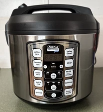 Housewares Professional Plus ARC-5000SB 20 Cup (Cooked) Digital Rice Cooker, ...