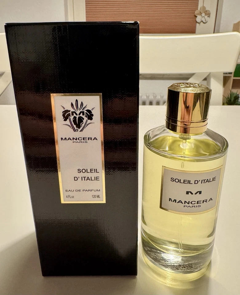 MANCERA SOLEIL D’ITALIE EAU DE PARFUM SPRAY 120 ML UNISEX OVP TOP 100% ORIGINAL