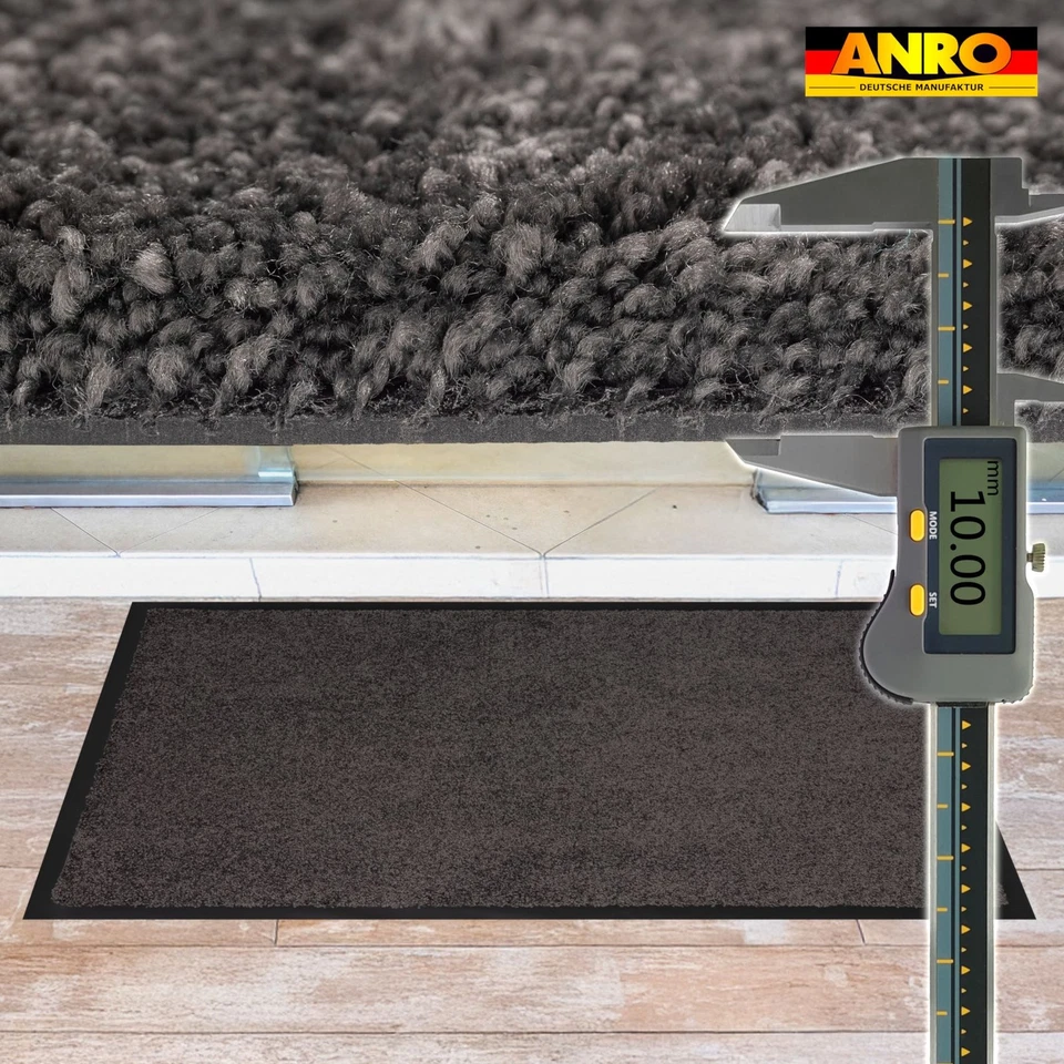 Fußmatte Schmutzfangmatte Türmatte Sauberlaufmatte Fußabtreter Gummirand QUEEN - Bild 2 von 4