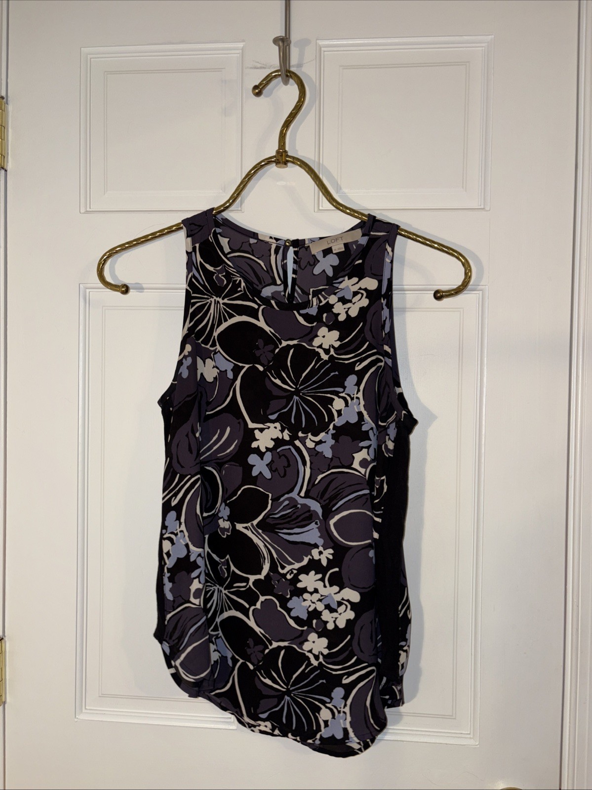 Loft Sleeveless Blouse Women Size XS